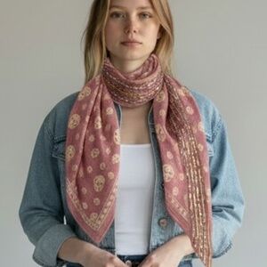 Alexa London wrap/scarf Alexander McQueen Style Y2K Whimsigoth Indie Sleeze Rock